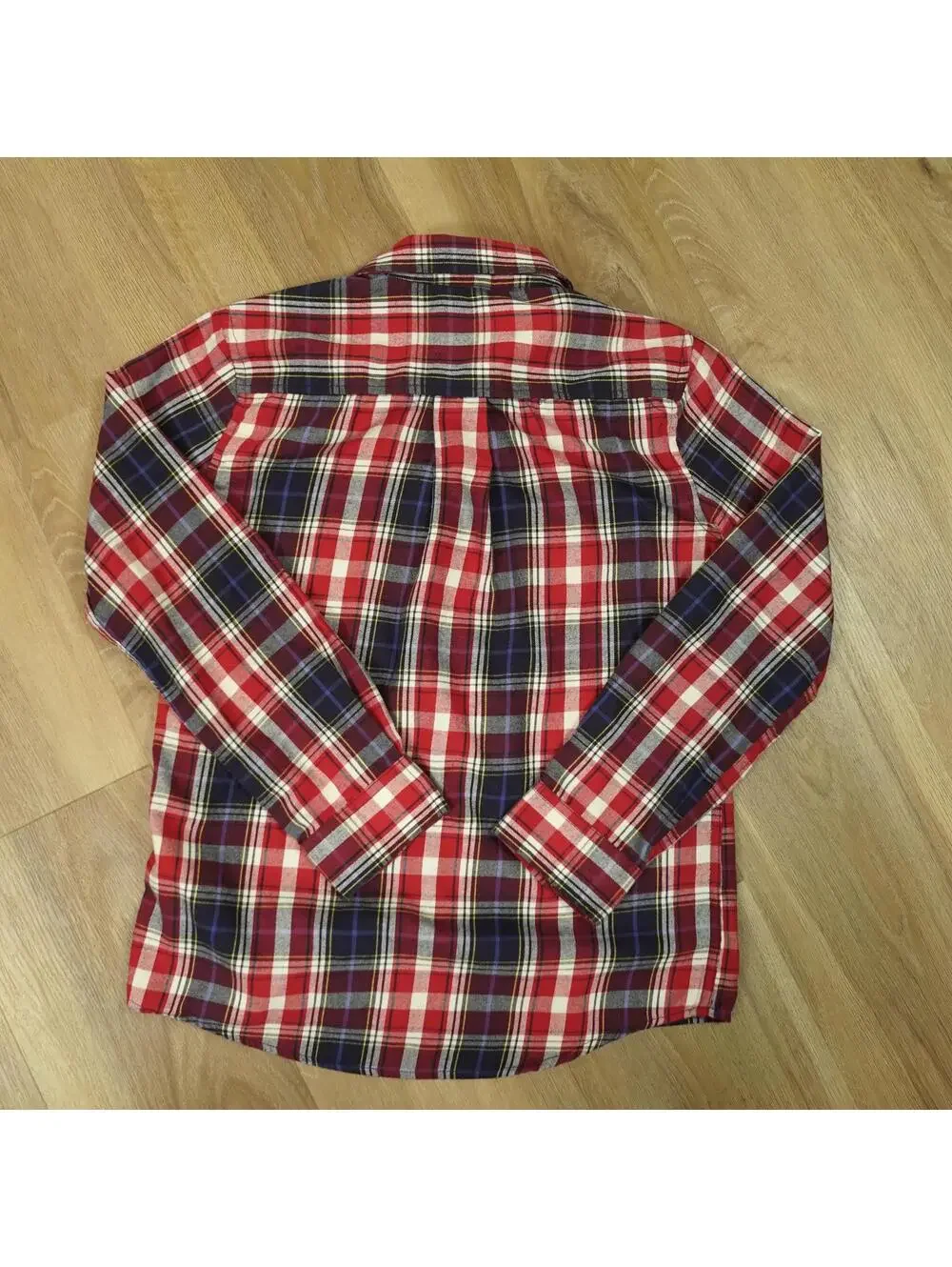 US Polo Assn. Youth Plaid Button up - Large 10-12‎